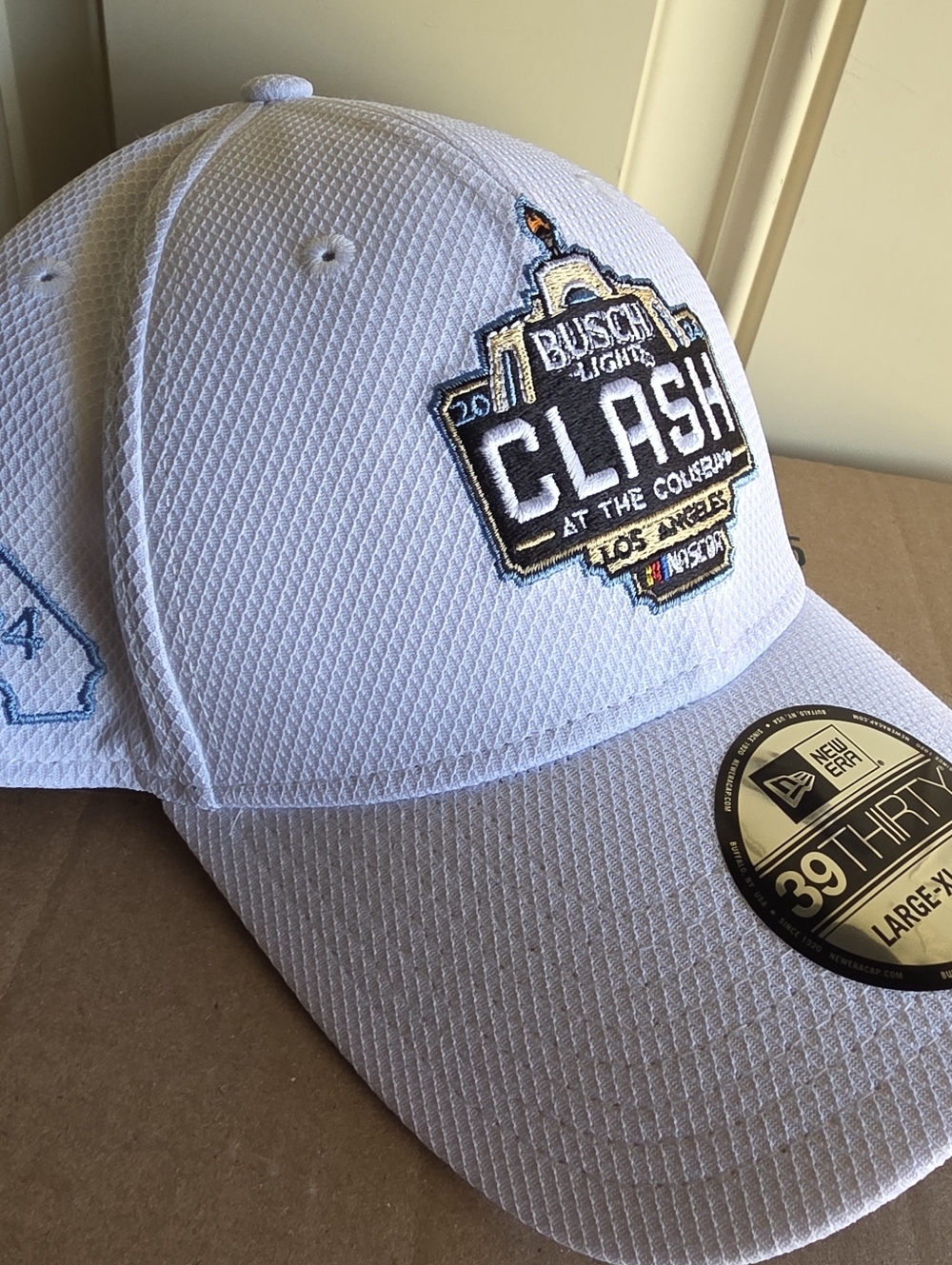 New- Nascar 2024 Busch Light Clash LA So Cal Hat Men's Large/XL New Era - Picture 1 of 6